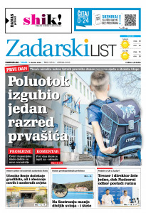 Današnje izdanje naslovnica
