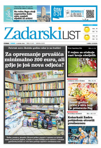 Današnje izdanje naslovnica