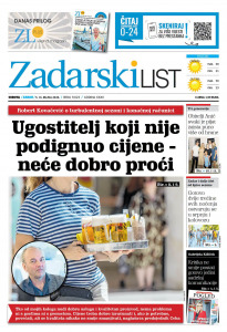 Današnje izdanje naslovnica