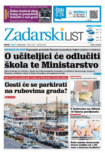 Današnje izdanje naslovnica