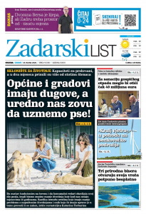 Današnje izdanje naslovnica