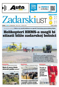 Današnje izdanje naslovnica
