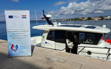 PODRŽITE JE SVOJIM GLASOM Mobilna ljekarna – brodica Zadarske županije u finalu izbora za najbolji EU projekt