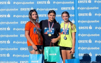 Mlada biogradska atletičarka Tonina Šarić druga u Hrvatskoj u bacanju kugle!