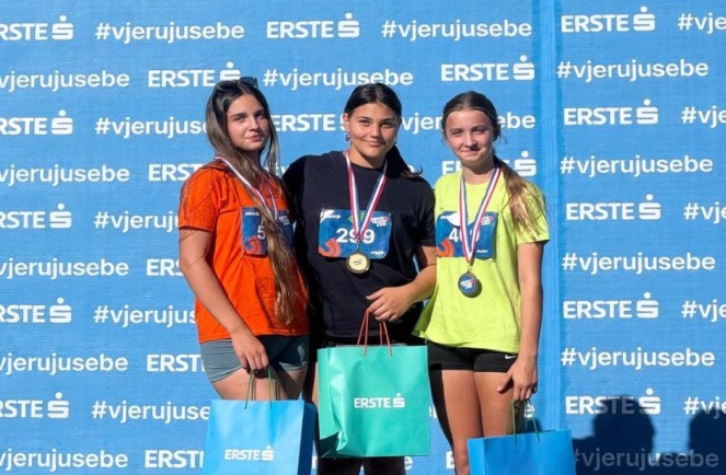Mlada biogradska atletičarka Tonina Šarić druga u Hrvatskoj u bacanju kugle!