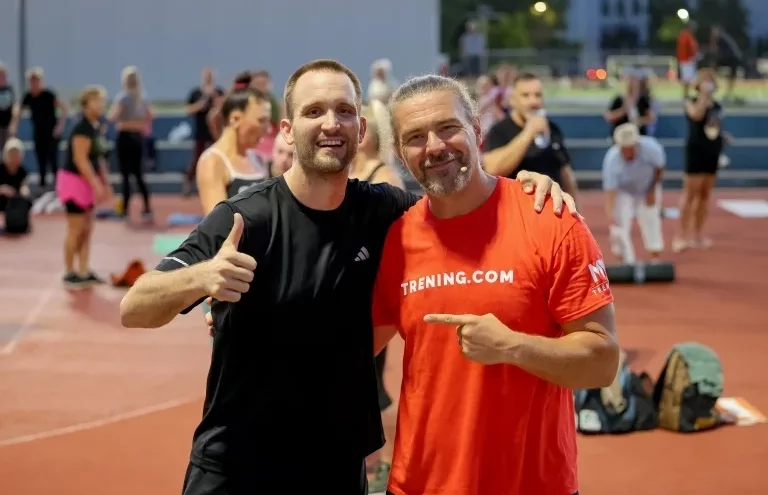 Gradonačelnik Erlić pridružio se treningu s Mariom Mlinarićem na Višnjiku: 'Zadar je grad sporta'