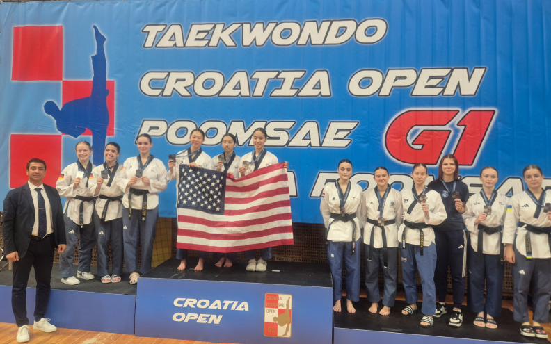 Zadarske taekwondoašice na velikom međunarodnom turniru: Vučičić osvojila broncu