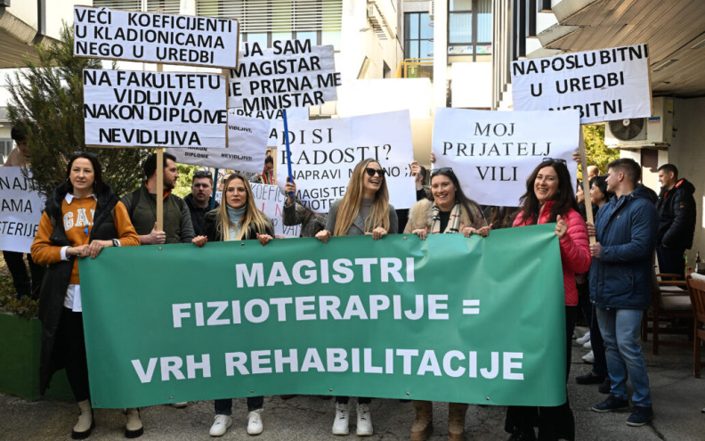 MAGISTRI FIZIOTERAPIJE NA ČEKANJU Završili su diplomski studij, a sustav ih tretira kao - prvostupnike