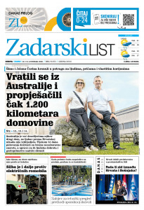 Današnje izdanje naslovnica