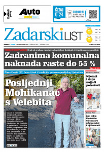 Današnje izdanje naslovnica