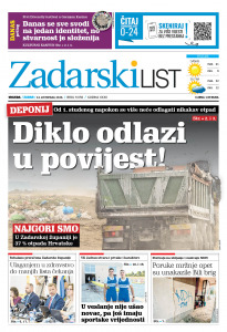 Današnje izdanje naslovnica
