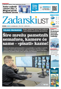 Današnje izdanje naslovnica