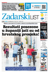 Današnje izdanje naslovnica