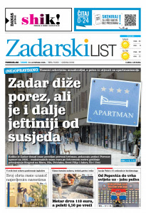 Današnje izdanje naslovnica