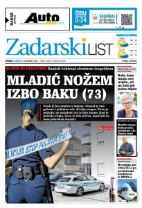 Današnje izdanje naslovnica