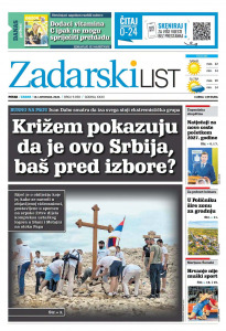 Današnje izdanje naslovnica