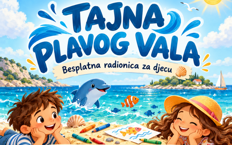 Besplatna radionica za djecu u Privlaci: Čeka ih maštovita morska pustolovina