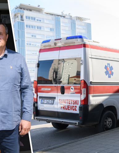 NOVI SKANDAL U ZAVODU ZA HITNU Nepokretni pacijent ostao bez sanitetskog prijevoza!