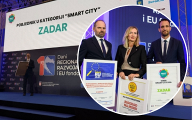 Biograd obranio titulu najboljeg malog grada, Zadar proglašen najpametnijim