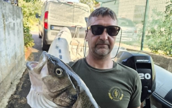 BRANCIN Mario Buleta na 23 metra dubine ulovio kapitalca težeg od 5,5 kilograma