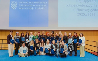Veliko priznanje za zadarske učitelje. Pogledajte tko je završio među najboljima u Hrvatskoj