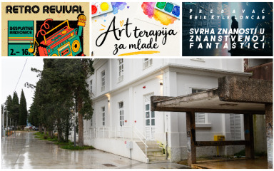 Film, glazba i art terapija: besplatni programi Udruge CINAZ u Centru za mlade
