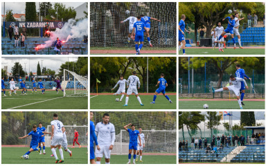 [FOTO] Županijski derbi u 10. kolu Treće NL Jug: Zadar uvjerljiv protiv Hrvatskog viteza i čvrsto drži prvo mjesto