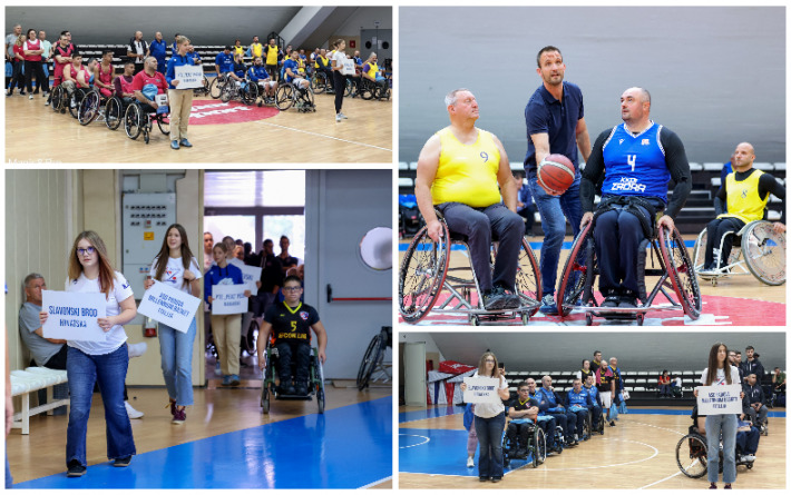 U povodu deset godina košarke u kolicima otvoren međunarodni turnir “Zadar Amare Cup”