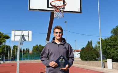 Niko Šare najbolji mladi igrač Hrvatske, na trećem mjestu još jedan talent KK Zadra