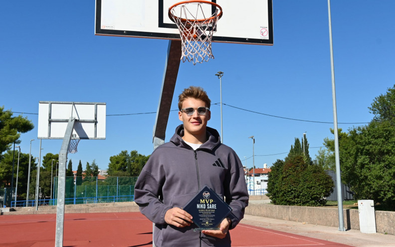 Niko Šare najbolji mladi igrač Hrvatske, na trećem mjestu još jedan talent KK Zadra