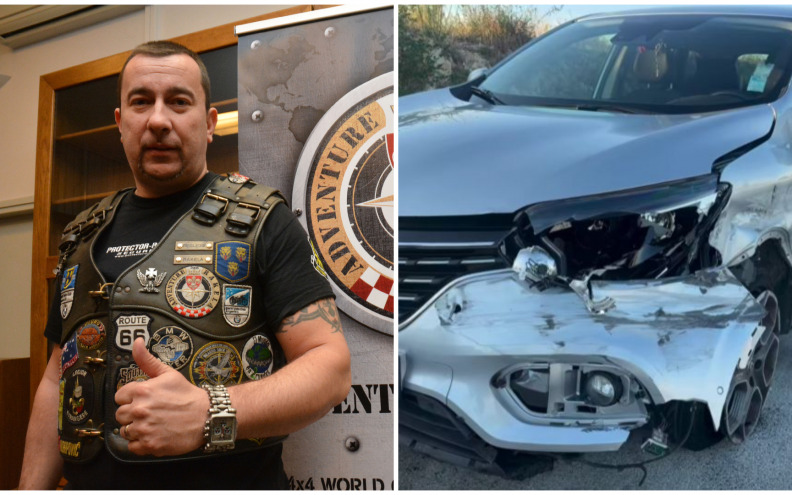 [VIDEO] Poznati motociklist za dlaku izbjegao tragediju kod Zadra: 'Krhotine gume, plastike i stakla počele su letjeti ravno prema meni'