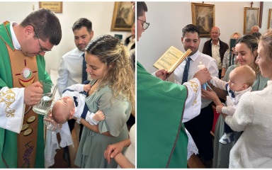 Velika radost na zadarskom otoku! Prvi put nakon više od deset godina održano krštenje